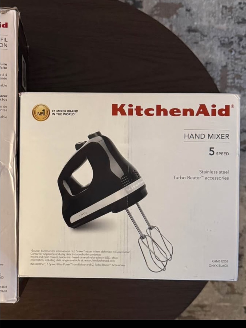 KitchenAid Black Hand Mixer